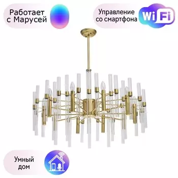 Люстра на штанге MW-Light Альгеро с поддержкой Маруся 285010910-М