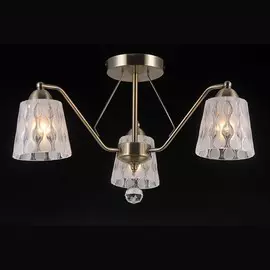 Люстра на штанге Natali Kovaltseva CRACOW 81023-3C ANTIQUE BRASS