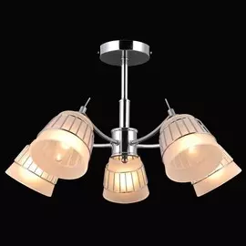 Люстра на штанге Natali Kovaltseva FRIENDLY 75088/5C CHROME