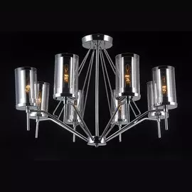 Люстра на штанге Natali Kovaltseva HELSINKI II 81046-8C CHROME