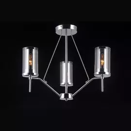 Люстра на штанге Natali Kovaltseva HELSINKI II 81046-3C CHROME