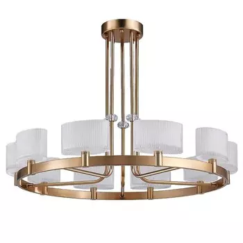 Люстра на штанге Newport 4338+2/C gold М0062173