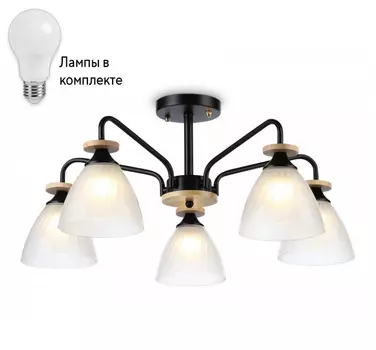 Люстра на штанге с лампочками Ambrella light TR9571+Lamps