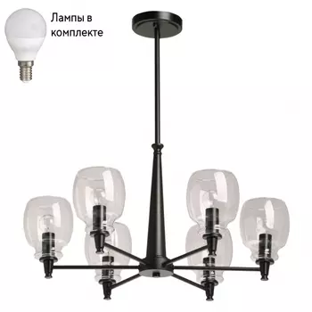 Люстра на штанге с лампочками MW-Light 104012906+Lamps