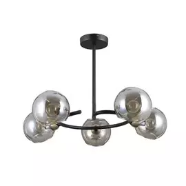 Люстра на штанге Seven Fires Griante SF4017/5C-MBK-AB