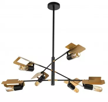 Люстра на штанге Indigo Severo 10004/6R Black
