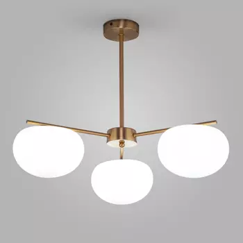 Люстра на штанге со стеклянными плафонами Eurosvet Like 30190/3 (a065711)