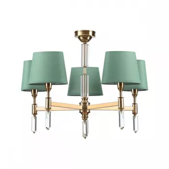 Люстра на штанге со светодиодными лампочками E14, комплект от Lustrof. №304083-627112