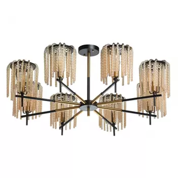 Люстра на штанге со светодиодными лампочками E14, комплект от Lustrof. №439430-667849