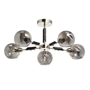 Люстра на штанге со светодиодными лампочками E14, комплект от Lustrof. №367729-667905