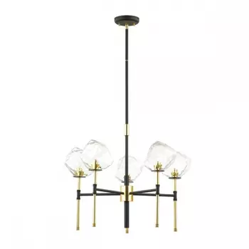 Люстра на штанге со светодиодными лампочками G9, комплект от Lustrof. №258588-647421