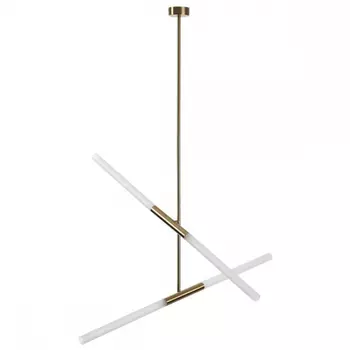 Люстра на штанге со светодиодными лампочками G9, комплект от Lustrof. №303975-647436