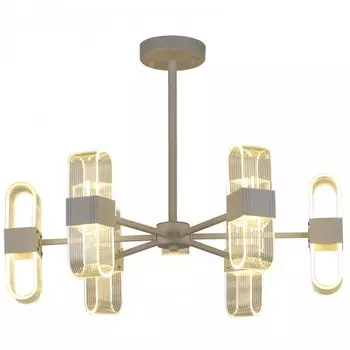 Люстра на штанге светодиодная WINKRUS MDG313/6 WT