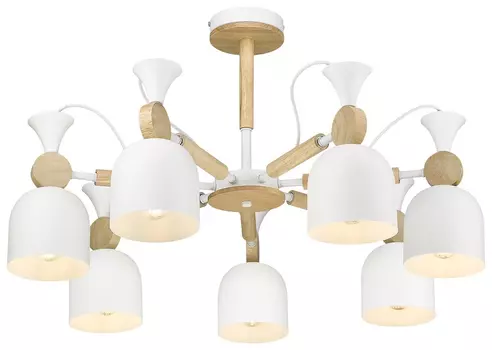 Люстра на штанге в наборе с Led лампами. Комплект от Lustrof №372290-708579