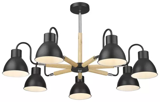 Люстра на штанге в наборе с Led лампами. Комплект от Lustrof №372302-708581