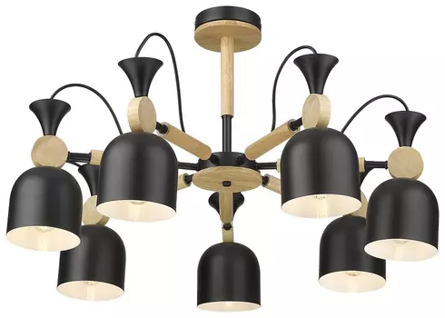 Люстра на штанге в наборе с Led лампами. Комплект от Lustrof №372294-708580