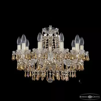 Люстра подвесная Bohemia Ivele Crystal 1403/10/195 G R777