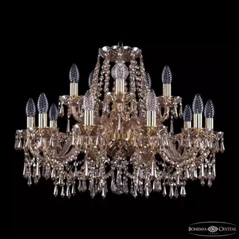 Люстра подвесная Bohemia Ivele Crystal 1403/10+5/240 G M721