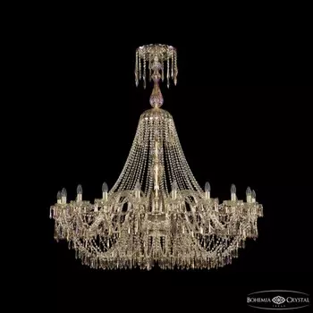 Люстра подвесная Bohemia Ivele Crystal 1403/20/530/XL-160 G M801