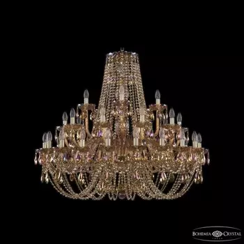 Люстра подвесная Bohemia Ivele Crystal 1406/20+10+5/400 G M777
