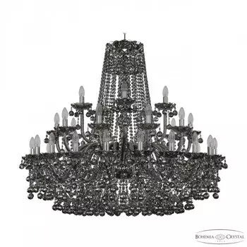 Люстра подвесная Bohemia Ivele Crystal 1409/20+10+5/400 Ni M781