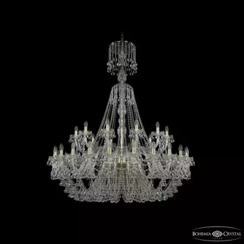 Люстра подвесная Bohemia Ivele Crystal 1409/24+12/530/XL-170 G