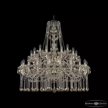 Люстра подвесная Bohemia Ivele Crystal 1413/20+10+5/400/2d G K721