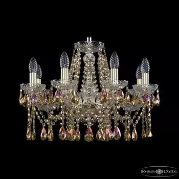 Люстра подвесная Bohemia Ivele Crystal 1413/8/200 G R777