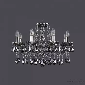 Люстра подвесная Bohemia Ivele Crystal 1413/8/200 Ni M781