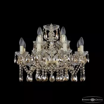 Люстра подвесная Bohemia Ivele Crystal 1413/8+4/200 G R721