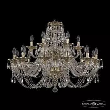 Люстра подвесная Bohemia Ivele Crystal 16106/12+6/300/2d G