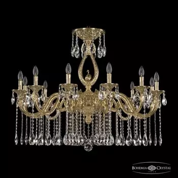 Люстра подвесная Bohemia Ivele Crystal 71401/12/360 A G FS2B