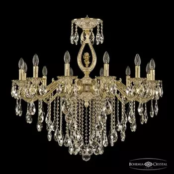 Люстра подвесная Bohemia Ivele Crystal 72402/12/300 B GW FA3B