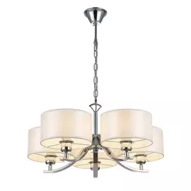 Люстра подвесная Citilux Эвита CL466150 Хром