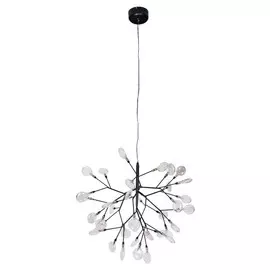 Подвесная люстра Crystal Lux Evita SP36 BLACK/TRANSPARENT (1690/236)