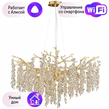 Люстра подвесная DIVINARE SALICE с Алисой 3134/01 SP-10-A