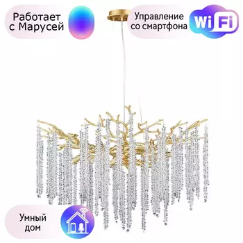 Люстра подвесная DIVINARE SALICE с Марусей 3133/01 SP-10-M