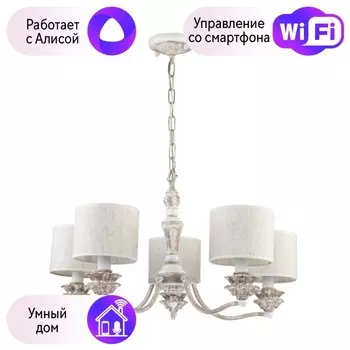 Люстра подвесная Favourite Fima с поддержкой Алиса 2700-5P-A