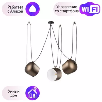 Люстра подвесная Lightstar с поддержкой Алисы, Omega 727233