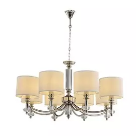 Люстра подвесная Lumien Hall Стинтино LH1050/8H-NK-BG