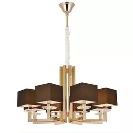 Люстра подвесная Newport 3208+1/C gold без абажуров (М0062600)