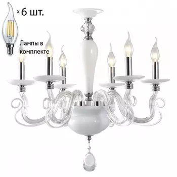 Люстра подвесная с лампочками APLOYT APL.702.03.06+Lamps