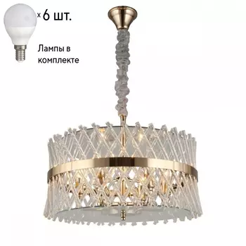 Люстра подвесная с лампочками APLOYT APL.734.06.06+Lamps