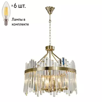 Люстра подвесная с лампочками APLOYT APL.747.03.06+Lamps