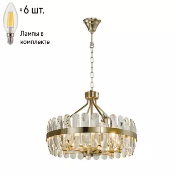 Люстра подвесная с лампочками APLOYT APL.749.03.06+Lamps