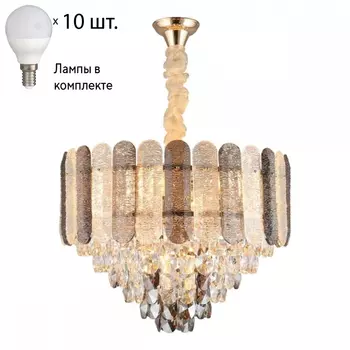 Люстра подвесная с лампочками APLOYT APL.770.03.10+Lamps