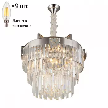 Люстра подвесная с лампочками APLOYT APL.813.03.09+Lamps
