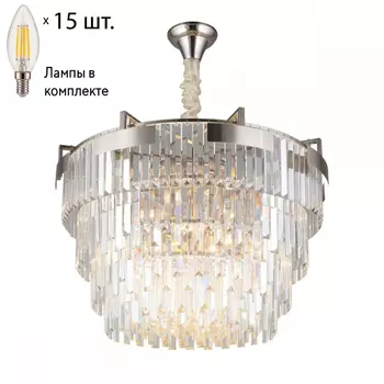 Люстра подвесная с лампочками APLOYT APL.813.03.15+Lamps
