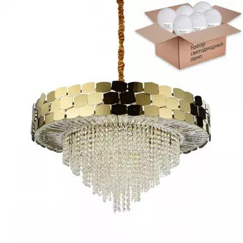 Люстра подвесная с лампочками APLOYT APL.823.03.18+Lamps