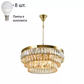 Люстра подвесная с лампочками APLOYT APL.837.03.08+Lamps